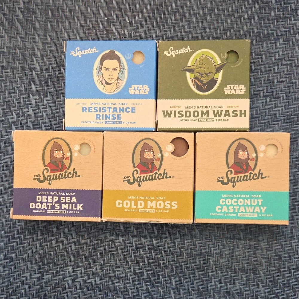 Dr. Squatch Star Wars Soap Set